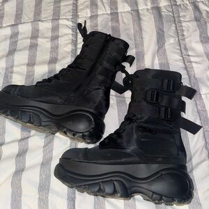 Dollskill platform combat boots